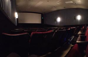 A flat panorama of Theater 6 from the back left corner. - , Utah